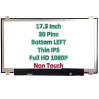  17.3" Laptop LCD Screen 1920x1080p 30 Pins with Brackets LP173WF4 (SP) (F6) 